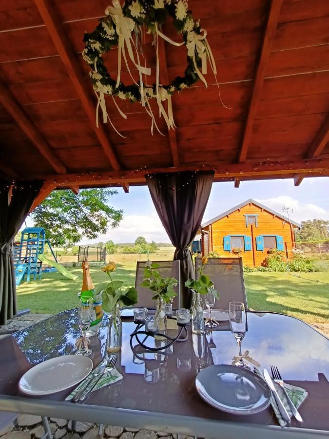 Smocze Ranczo Ferienhaus Ośno Lubuskie